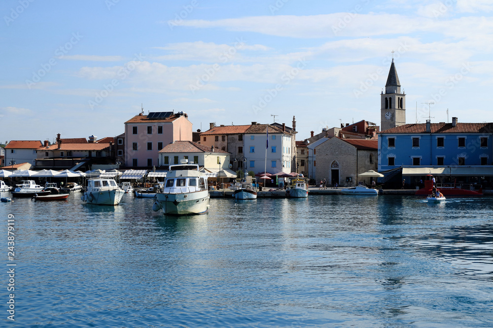 view on Fazana, taken from the boat to N.P. Brioni, Croatia