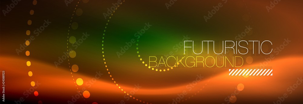 Vector neon red dotted abstract background Vector neon red dotted abstract background