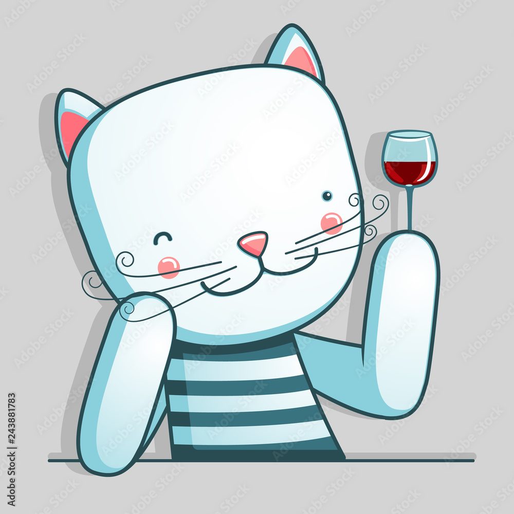 Cat, the Sommelier Cat, the Sommelier