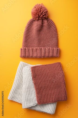 Knit winter hat