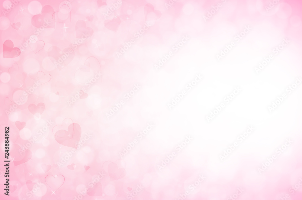 Valentine's day background with hearts. Valentine's day background with hearts.