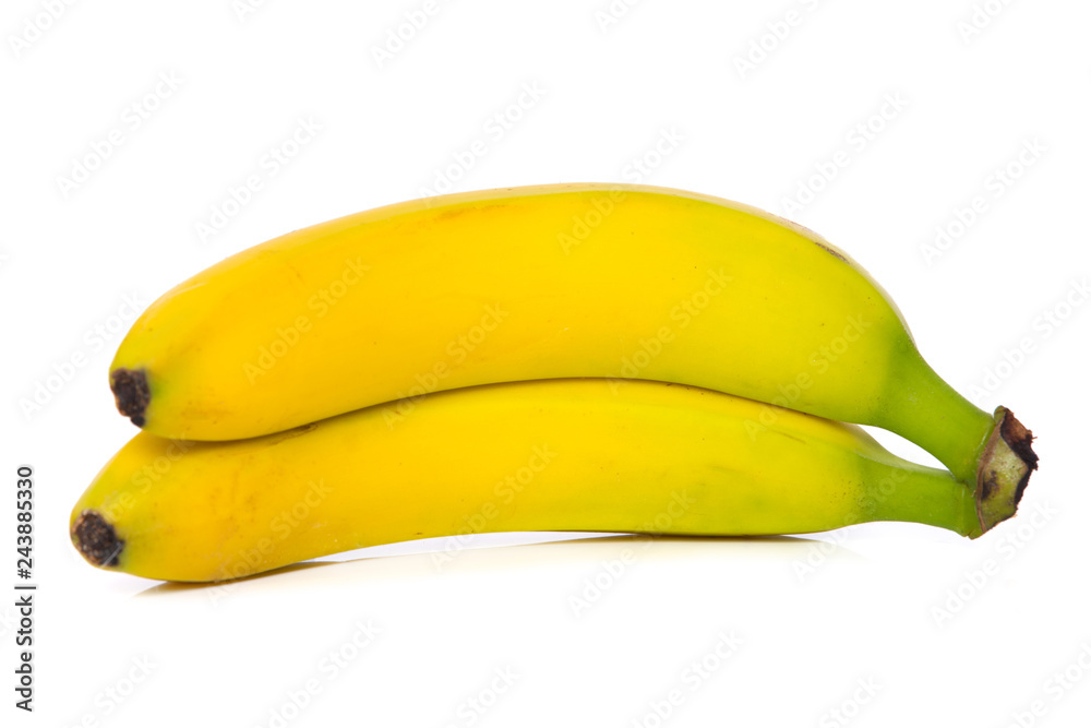 Bananas isolated on white background