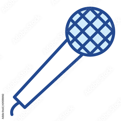 Mikrofon Vector Icon Illustration