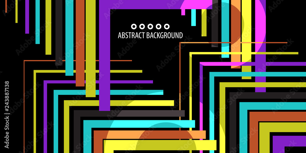Geometric colorful abstract background Geometric colorful abstract background