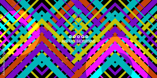 Geometric colorful abstract background