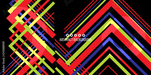 Geometric colorful abstract background