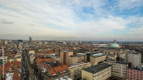 Katowice - śródmieście- panorama