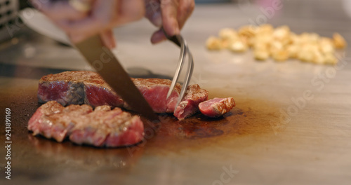 Fotografija Teppanyaki in restaurant