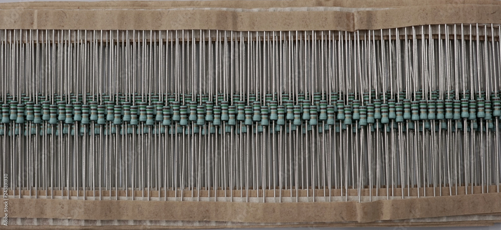 Resitor for electronis printed circuit boards ...... Ohm. A resistor is a passive two-terminal electrical component that implements electrical resistance as a circuit element. Resitor for electronis printed circuit boards ...... Ohm. A resistor is a passive two-terminal electrical component that implements electrical resistance as a circuit element.