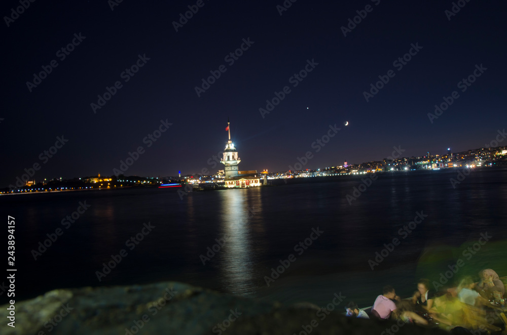 Maidens Tower in Uskudar (Editorial) Maidens Tower in Uskudar (Editorial)