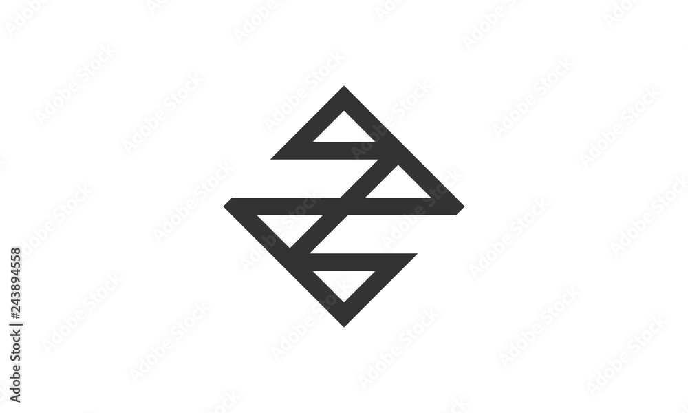 letter Z monogram letter Z monogram