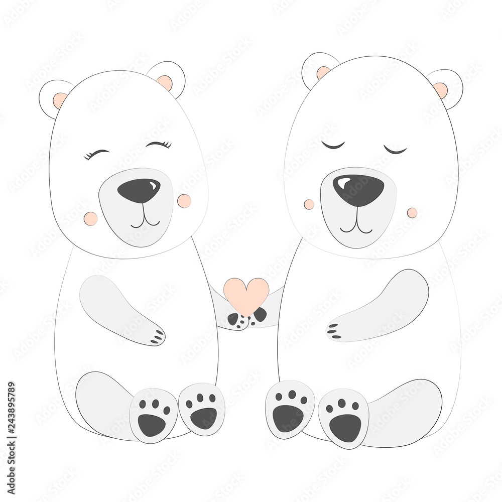 2018.02.06_polar bear_heart 2018.02.06_polar bear_heart