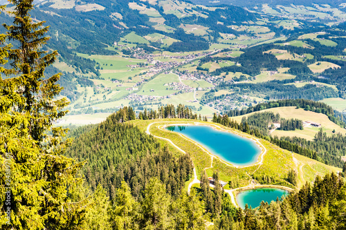 View from Kitzbuheler Horn in Kitzbuhel, Austria photo