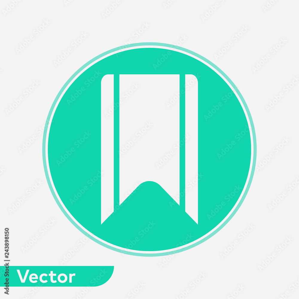 Bookmark vector icon sign symbol Bookmark vector icon sign symbol