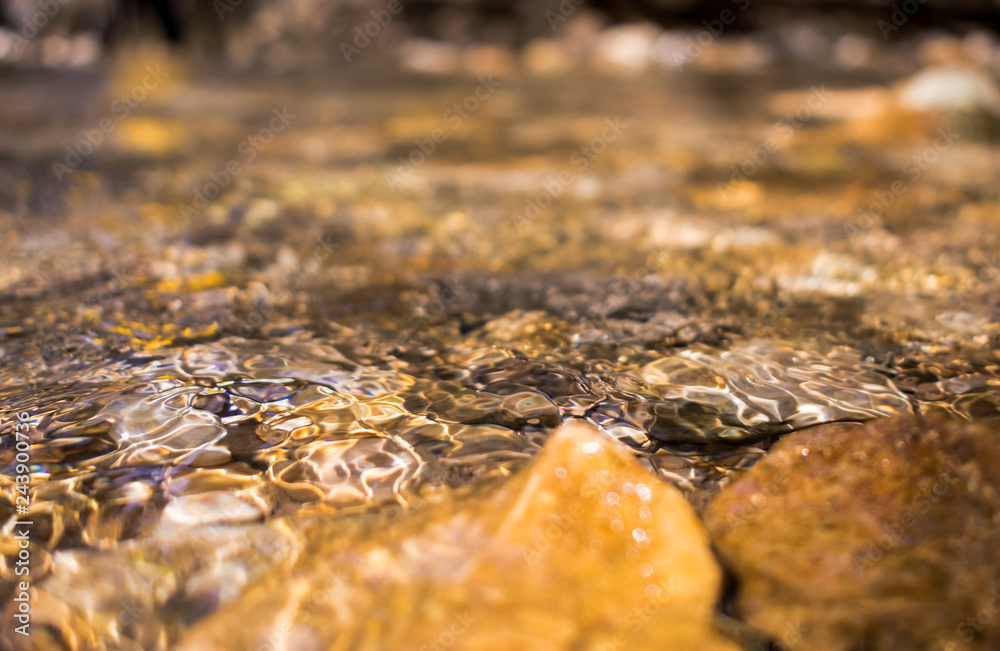 Bright mountain river background Bright mountain river background