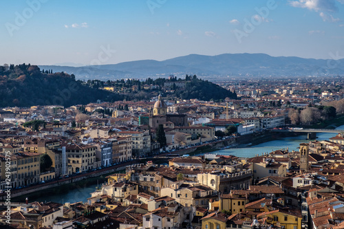 Firenze  panorama della citt  