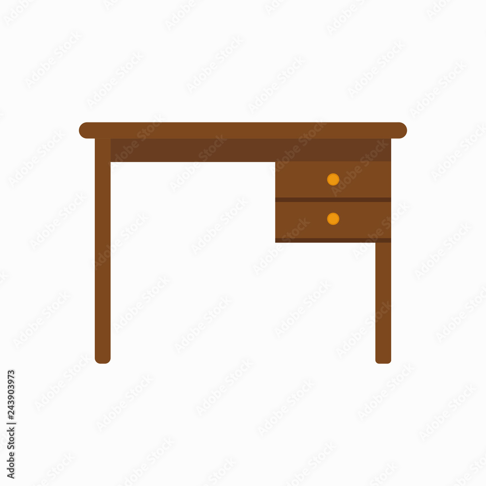 Office desk. Vector illustration. EPS 10. Office desk. Vector illustration. EPS 10.