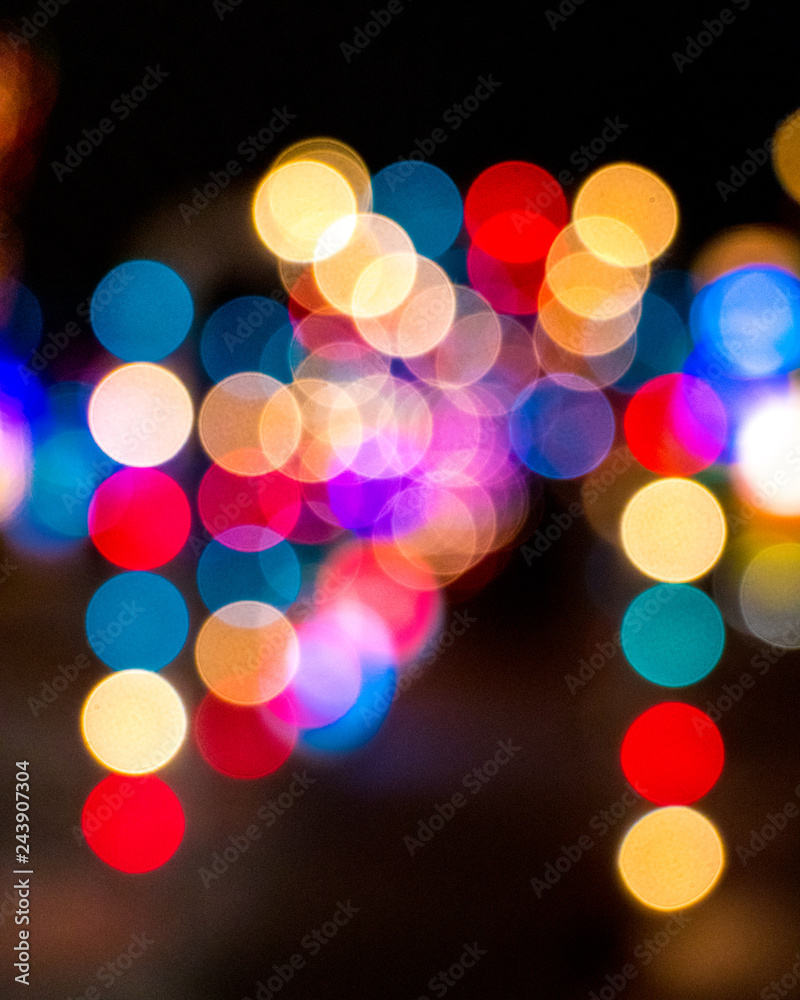 Christmas Light Bokeh Christmas Light Bokeh