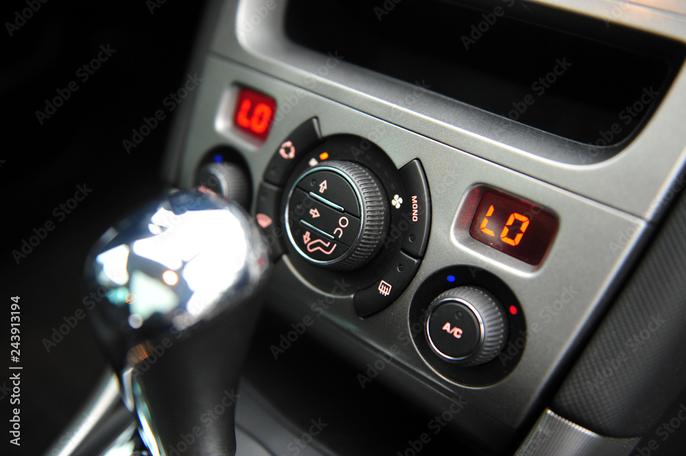 controls near the steering wheel in a modern car controls near the steering wheel in a modern car