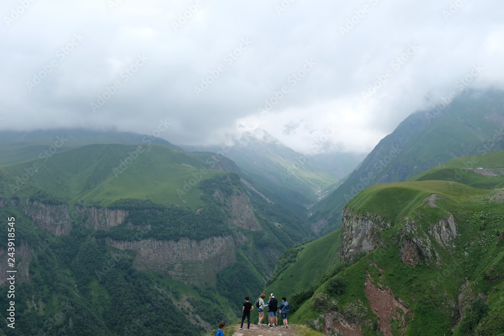 Caucasic mountain