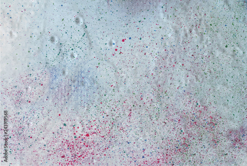 Grey splattered painted background