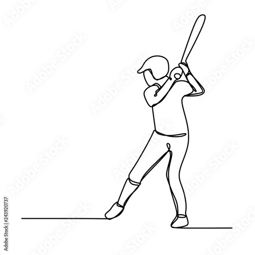 Baseball player, hitter swi...
