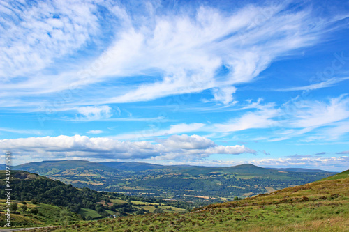 Sugar Loaf mountain from the Blorenge, Wales