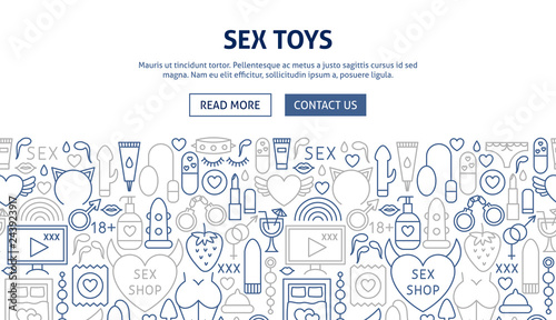 Sex Toys Banner Design