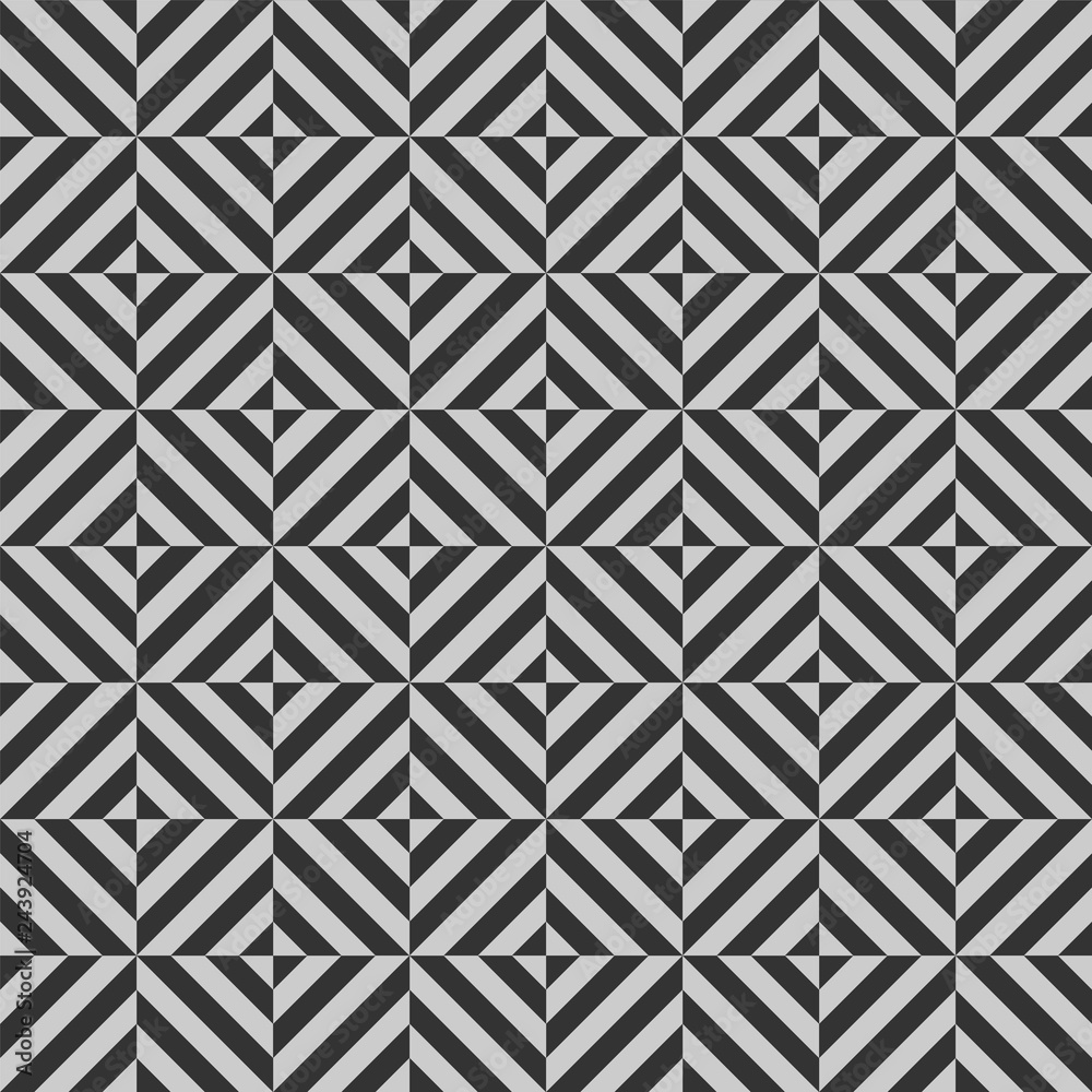 Vector geometric seamless pattern with stripes, lines, squares Vector geometric seamless pattern with stripes, lines, squares