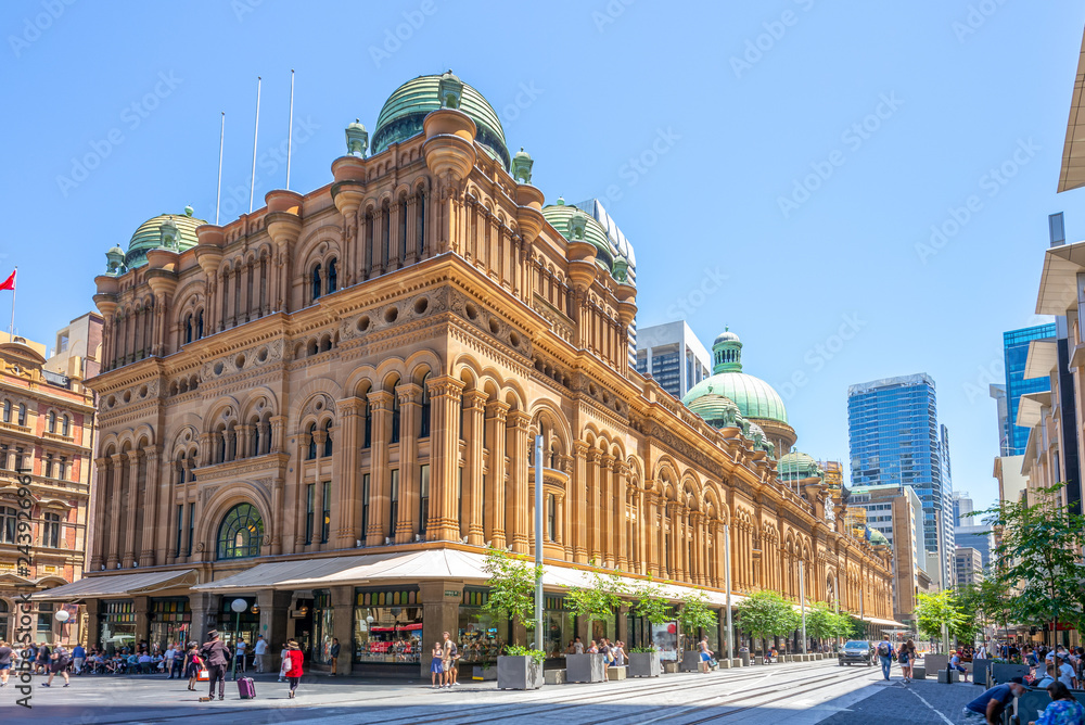 Naklejka premium Queen Victoria Building, zabytek w Sydney