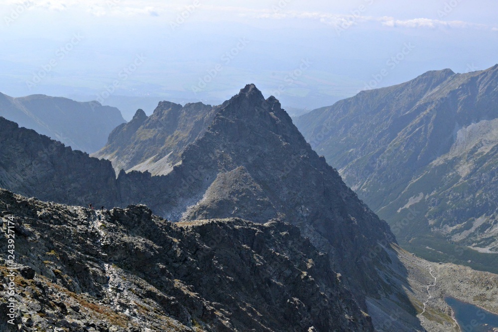 Wysoka i Ciężki Szczyt,  Tatry Słowackie