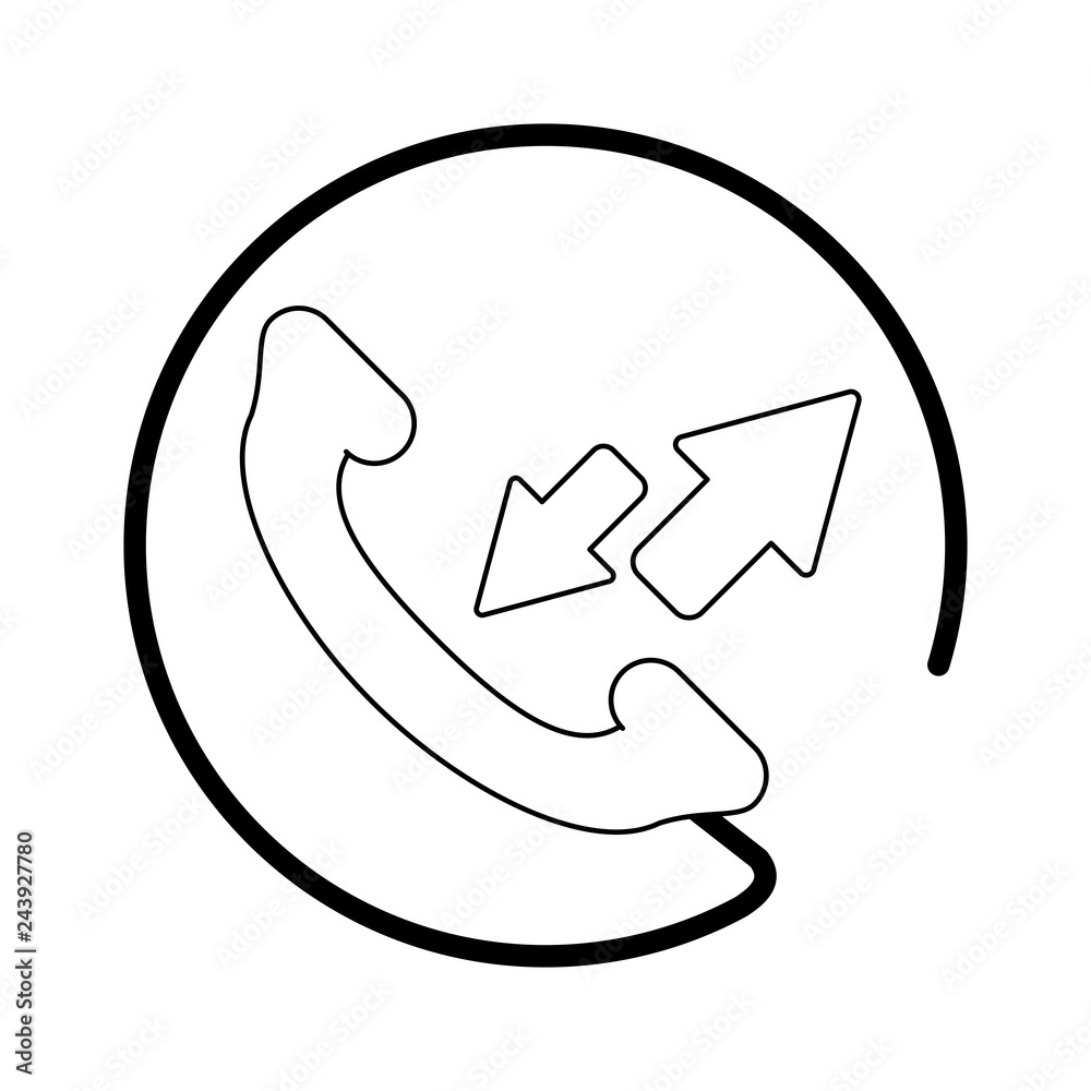 Call center and customer service black and white Call center and customer service black and white