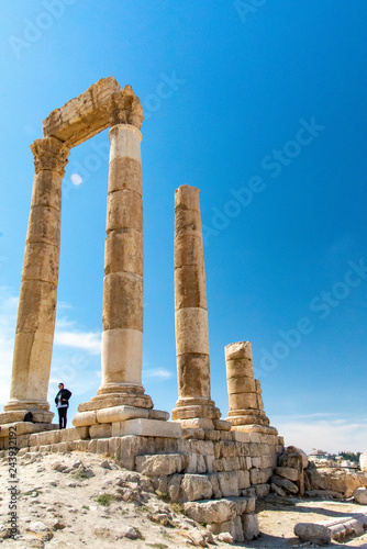 roman ruins in amman jordan