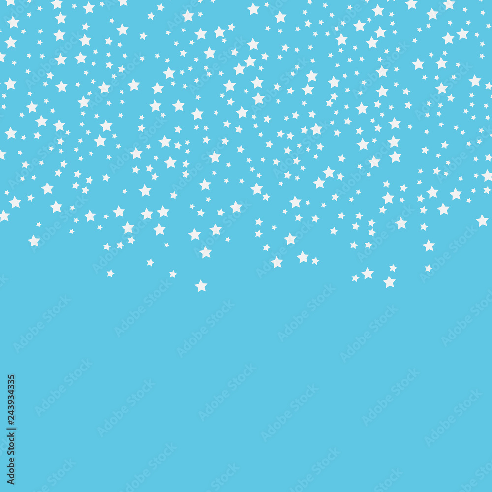 Star pattern. Baby background with stars. Kids pattern for children room. Simple design.