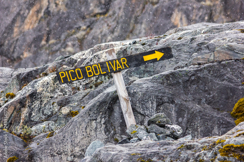 Ruta Pico Bolívar photo
