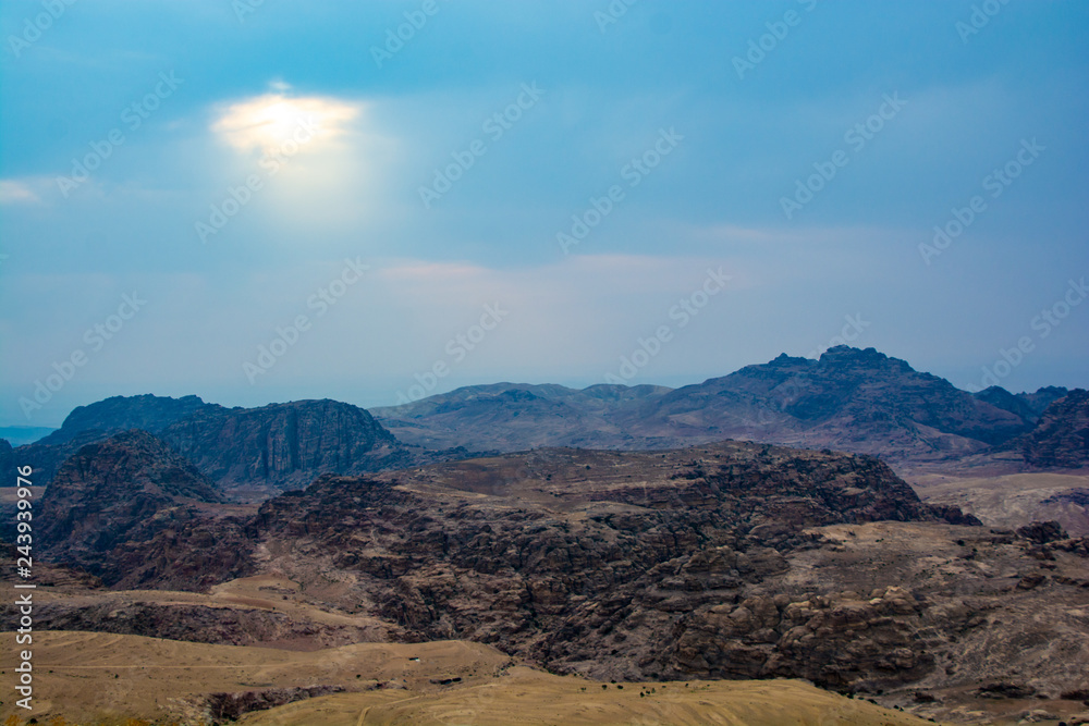 petra at dawn