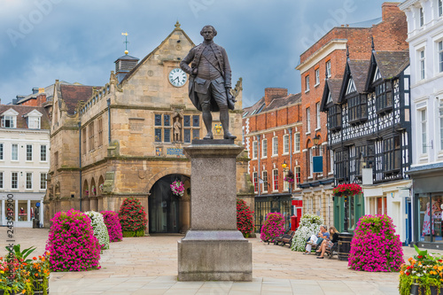 The Square Shrewsbury In Summer photo