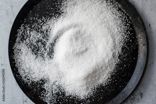 Plate of salt photo