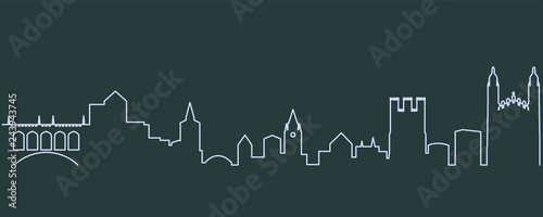 Cambridge Single Line Skyline