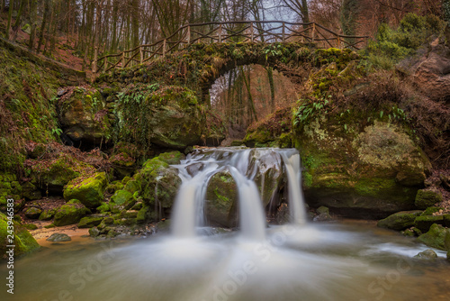 Schiessentümpel ist ein malerischer Wasserfall