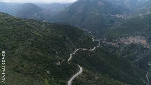 Beautiful mountains in peloponnese