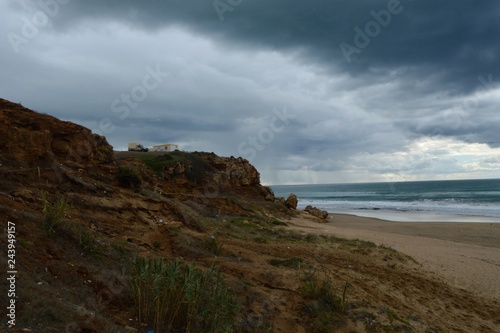 Stormy Day at the Beach