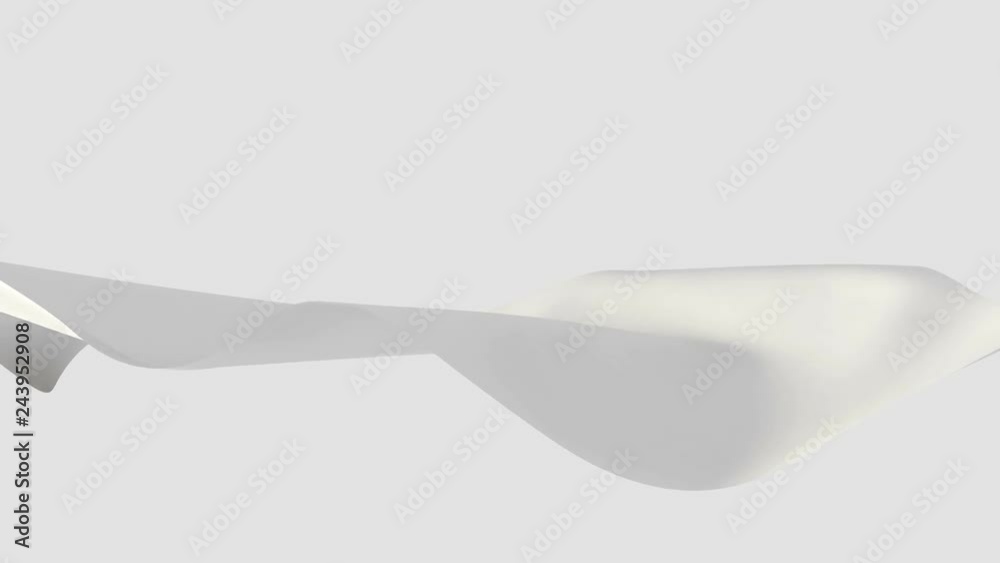 white fabrics floating in the air white fabrics floating in the air