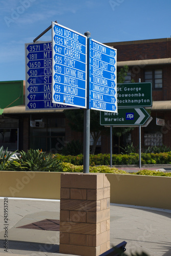 Goondiwindi Street Sign