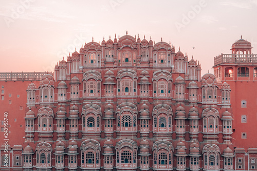 Hawa Mahal in Jaipur, Rajasthan, India