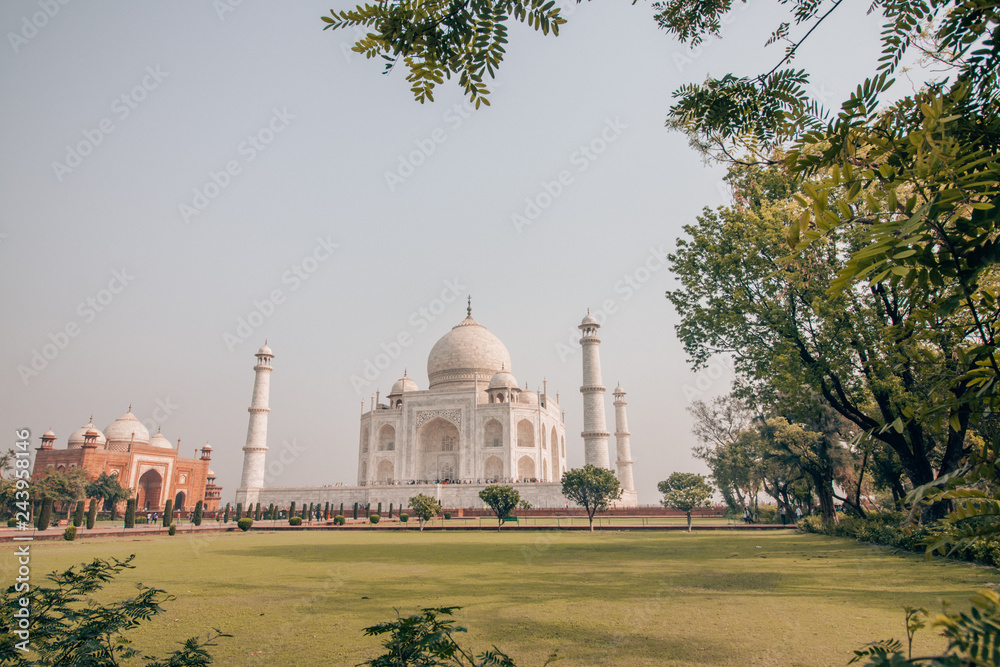 Taj Mahal in Agra, India