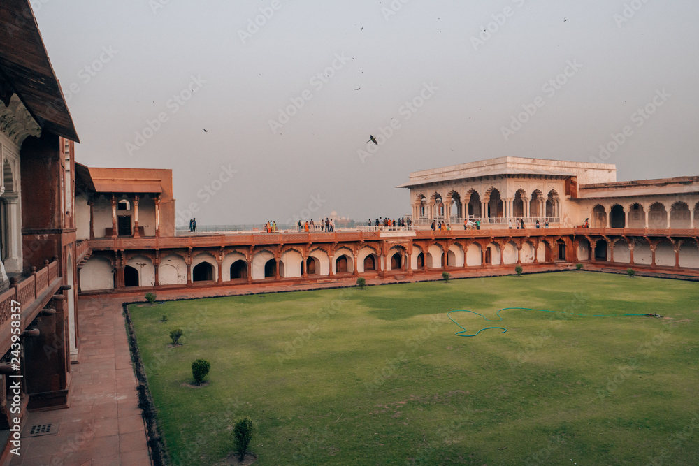 Red Fort in Agra, India