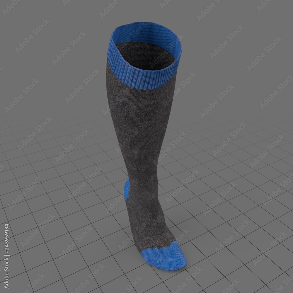 Display leg sock Stock 3D asset | Adobe Stock