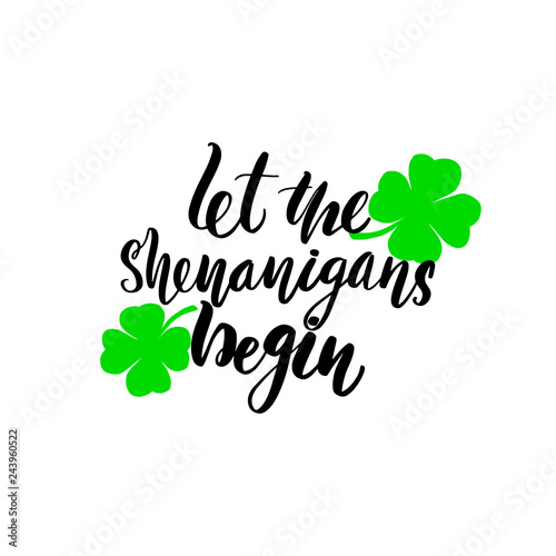 Let the shenanigans begin. Poster