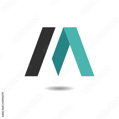 Free Download Initial Letter M Logo Template - GFXLoad